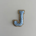 Micro Glitter Patch - Baby Blue