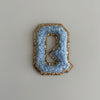 Micro Glitter Patch - Baby Blue