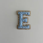 Micro Glitter Patch - Baby Blue