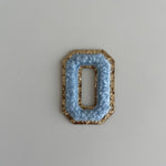 Micro Glitter Patch - Baby Blue