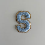 Micro Glitter Patch - Baby Blue