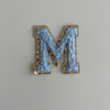 Micro Glitter Patch - Baby Blue