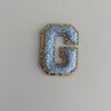 Micro Glitter Patch - Baby Blue