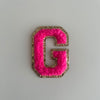 Micro Glitter Patch - Neon Pink