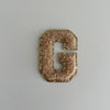 Micro Glitter Patch - Beige