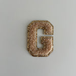 Micro Glitter Patch - Beige