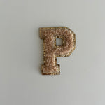 Micro Glitter Patch - Beige