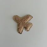 Micro Glitter Patch - Beige