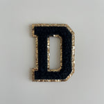 Micro Glitter Patch - Black