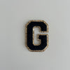 Micro Glitter Patch - Black