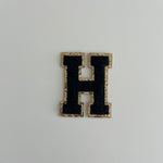 Micro Glitter Patch - Black