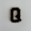 Micro Glitter Patch - Black