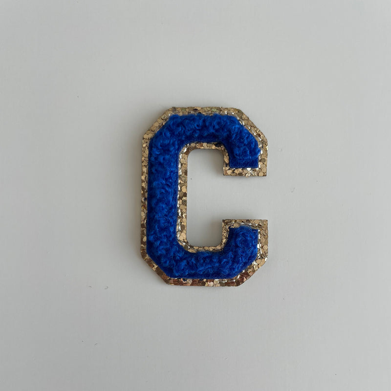 Micro Glitter Patch - Royal Blue