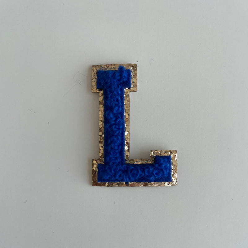 Micro Glitter Patch - Royal Blue