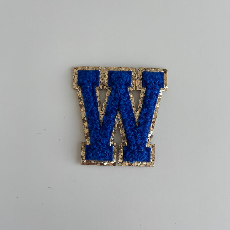 Micro Glitter Patch - Royal Blue