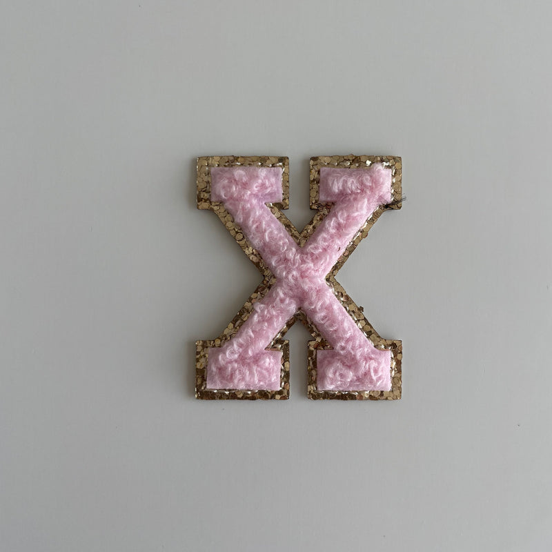 Micro Glitter Patch - Baby Pink