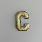 Micro Glitter Patch - Lemon