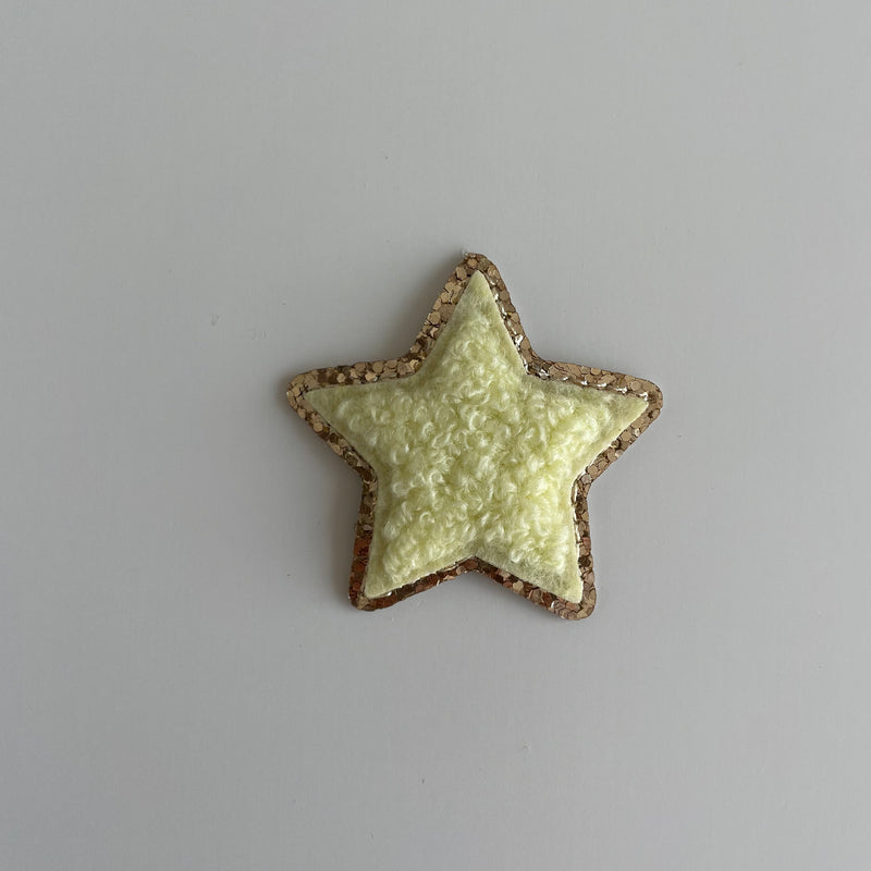 Micro Glitter Patch - Lemon