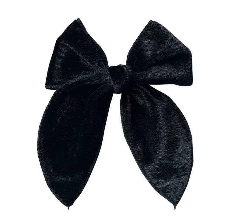 Velvet Hair Bow