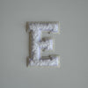 Varsity Glitter Patch - All White