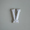 Varsity Glitter Patch - All White