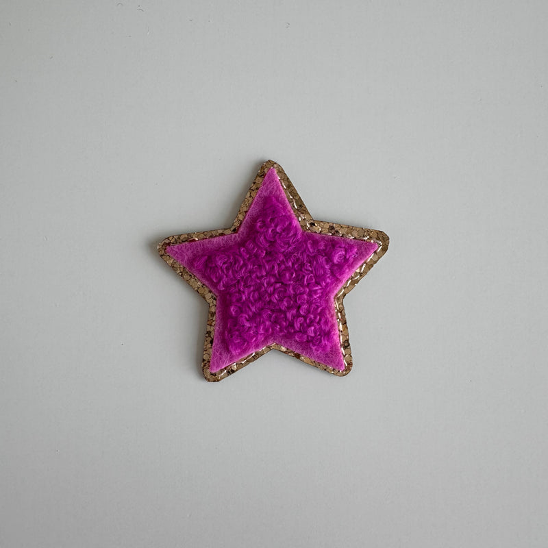 Micro Glitter Patch - Violet