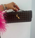 Andi Woven Clutch