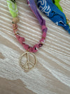 Peace Pendant Choker