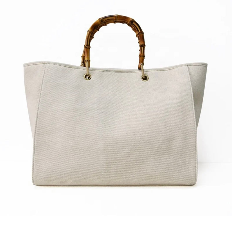 Gigi Bamboo Handle Tote