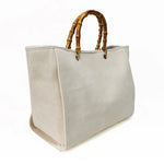 Gigi Bamboo Handle Tote