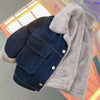 Fifi Fur/Denim Jacket