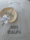 'I do' ivory veil