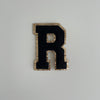 Varsity Glitter Patch - Black