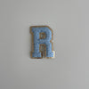 Varsity Glitter Patch - Blue