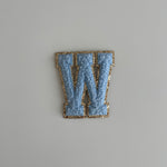 Varsity Glitter Patch - Blue