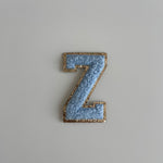 Varsity Glitter Patch - Blue