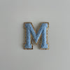 Varsity Glitter Patch - Blue