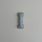 Varsity Glitter Patch - Blue