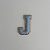 Varsity Glitter Patch - Blue