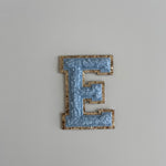 Varsity Glitter Patch - Blue