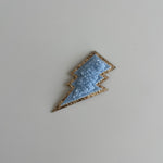 Varsity Glitter Patch - Blue