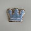 Varsity Glitter Patch - Blue