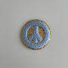 Varsity Glitter Patch - Blue