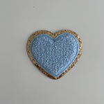 Varsity Glitter Patch - Blue