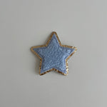 Varsity Glitter Patch - Blue