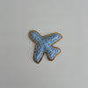 Varsity Glitter Patch - Blue