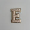 Varsity Glitter Patch - Nude