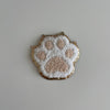 Varsity Glitter Patch - Nude