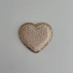 Varsity Glitter Patch - Nude