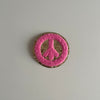 Varsity Glitter Patch - Pink